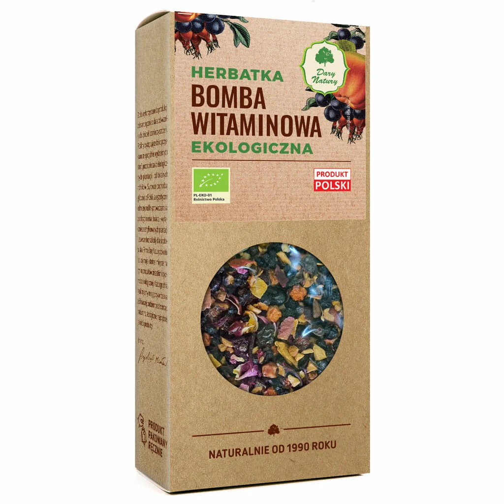 Bomba witaminowa herbatka EKO <br> 100 g 1 Bomba witaminowa herbatka EKO <br> 100 g