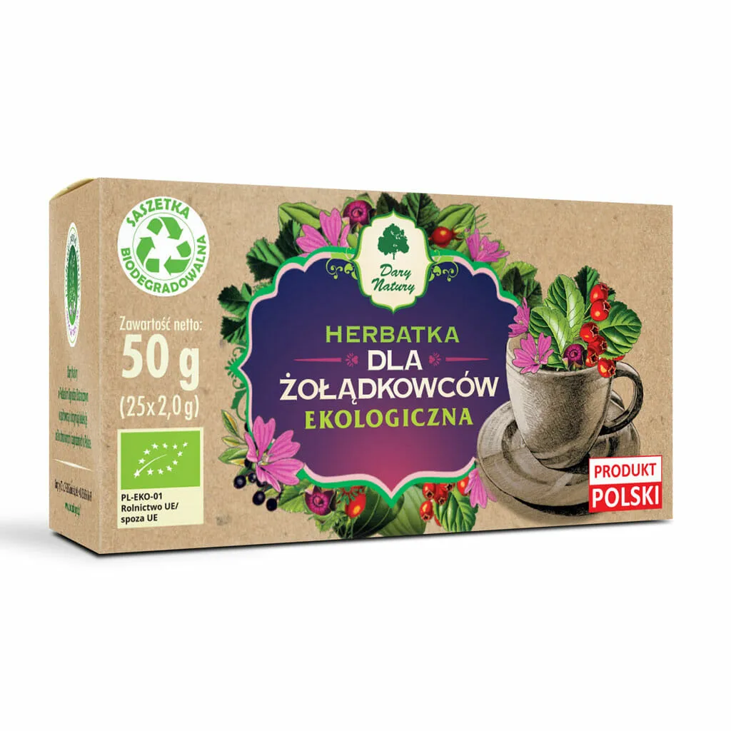 Dla żołądkowców - herbatka EKO 1 Dla żołądkowców - herbatka EKO