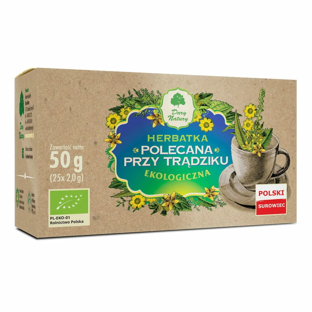Polecana przy trądziku - herbatka EKO 1 Polecana przy trądziku - herbatka EKO