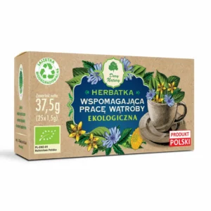 Wspomagająca pracę wątroby - herbatka EKO