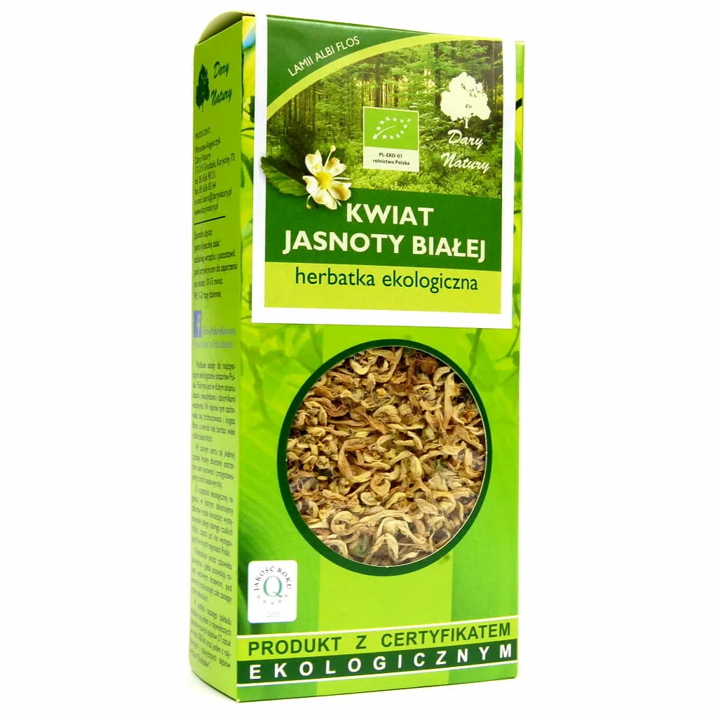 Jasnota biała kwiat EKO <br> 25 g 1 Jasnota biała kwiat EKO <br> 25 g