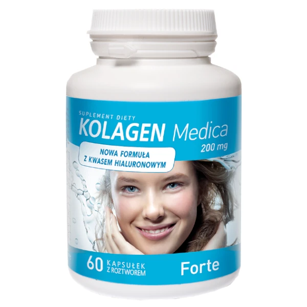 Kolagen Medica FORTE 200 mg | 60 kapsułek Licaps® 1 Kolagen Medica FORTE 200 mg | 60 kapsułek Licaps®