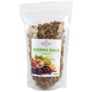 Morwa Biała suszony owoc<br>200 g