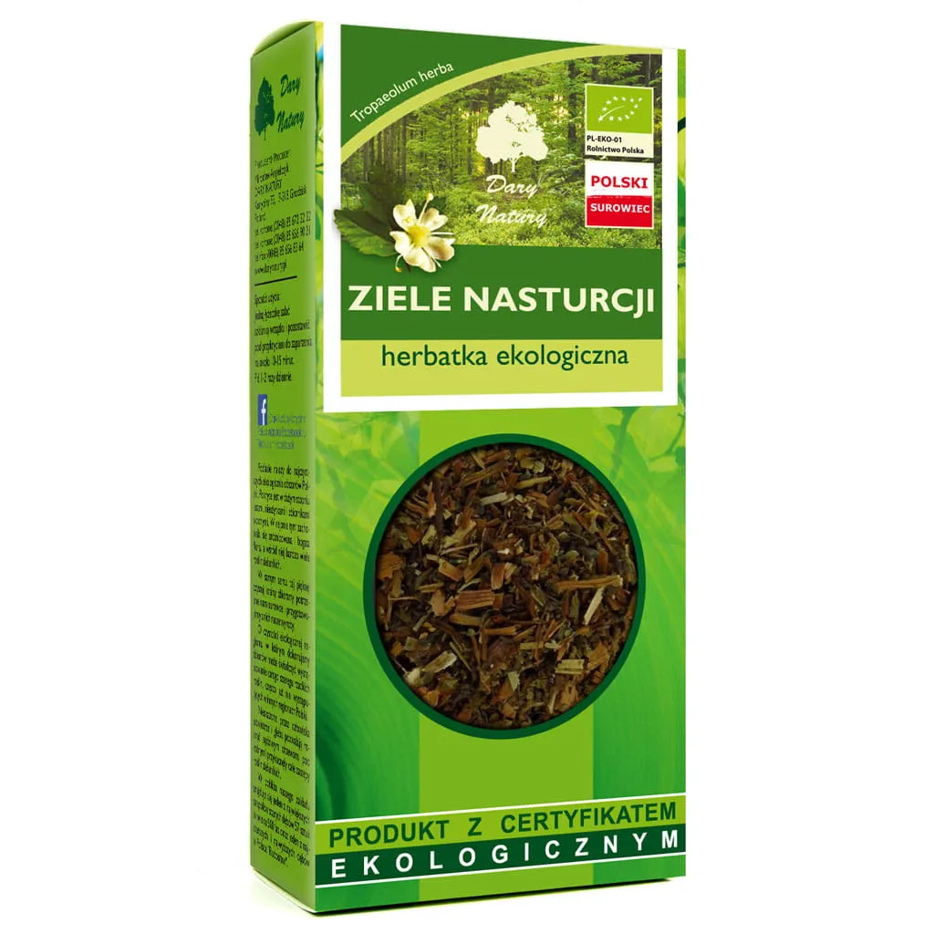 Nasturcja ziele EKO <br> 50 g 1 Nasturcja ziele EKO <br> 50 g