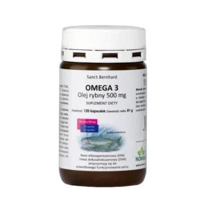 Omega 3 - olej rybny, EPA i DHA<br> 120 kapsułek