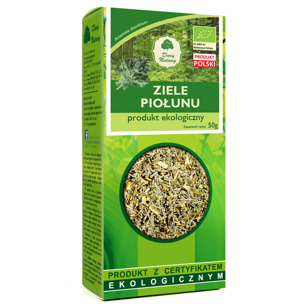 Piołun ziele EKO <br> 50 g 1 Piołun ziele EKO <br> 50 g