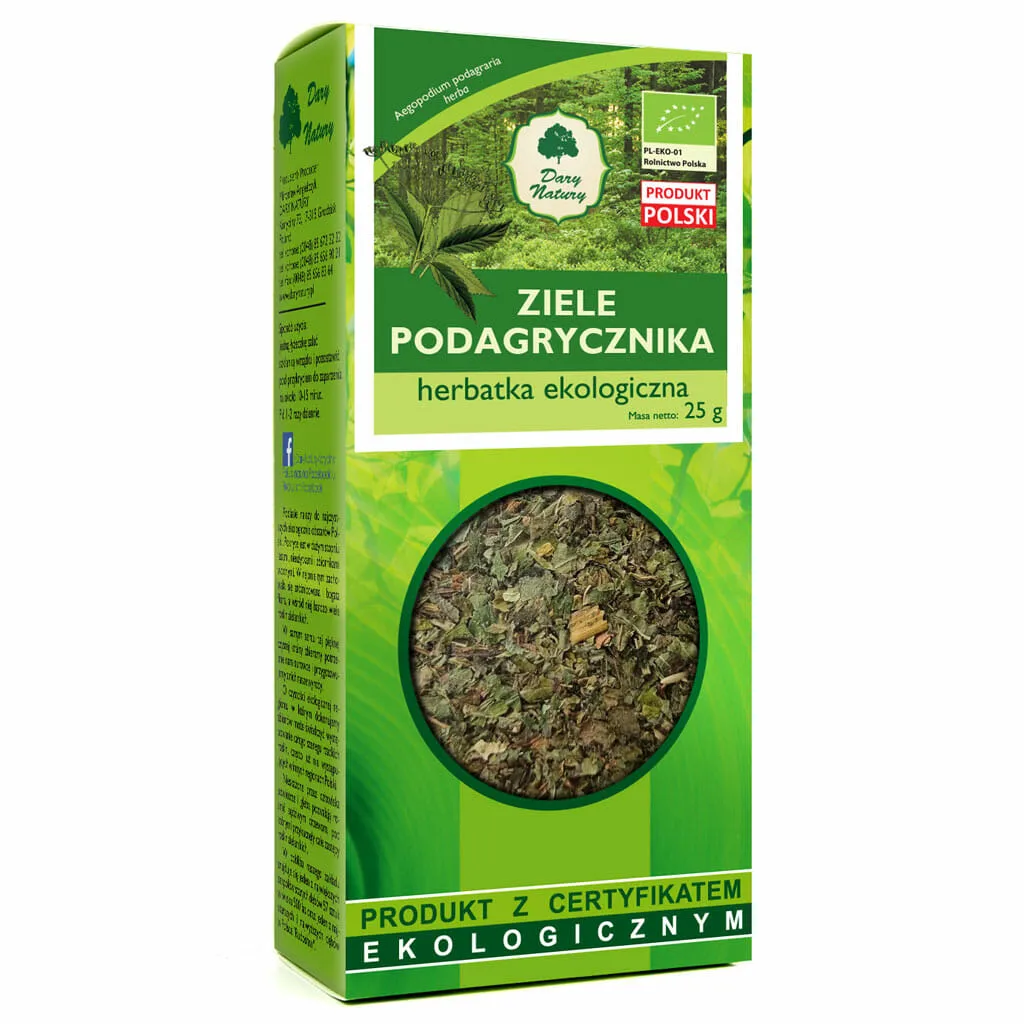 Podagrycznik ziele EKO <br> 25 g 1 Podagrycznik ziele EKO <br> 25 g
