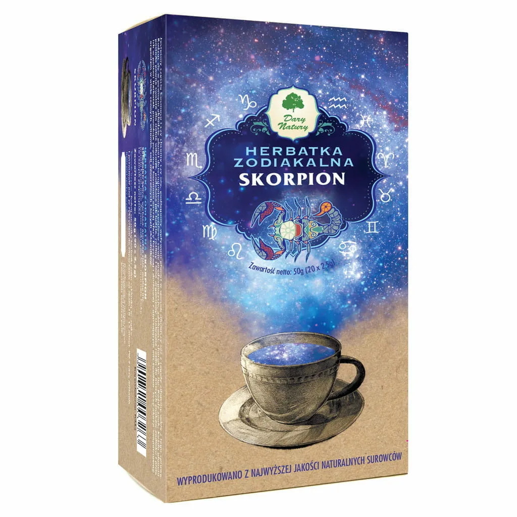Skorpion - herbatka zodiakalna 1 Skorpion - herbatka zodiakalna