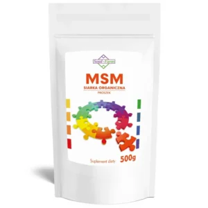 MSM siarka organiczna 500 g Soul-Farm | Naturalne wsparcie dla stawów, mięśni i skóry