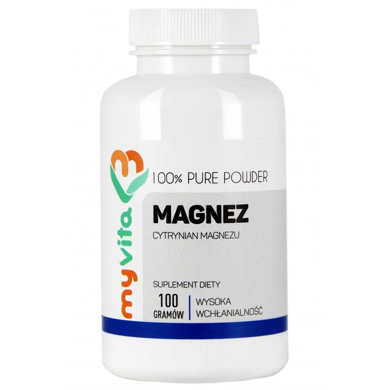 Magnez (Cytrynian magnezu)<br> proszek 200 g 1 Magnez (Cytrynian magnezu)<br> proszek 200 g