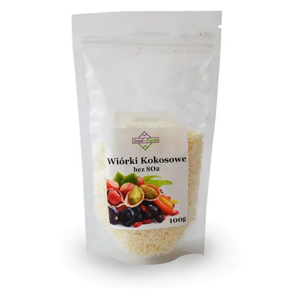 Wiórki kokosowe <br> 100 g 1 Wiórki kokosowe <br> 100 g