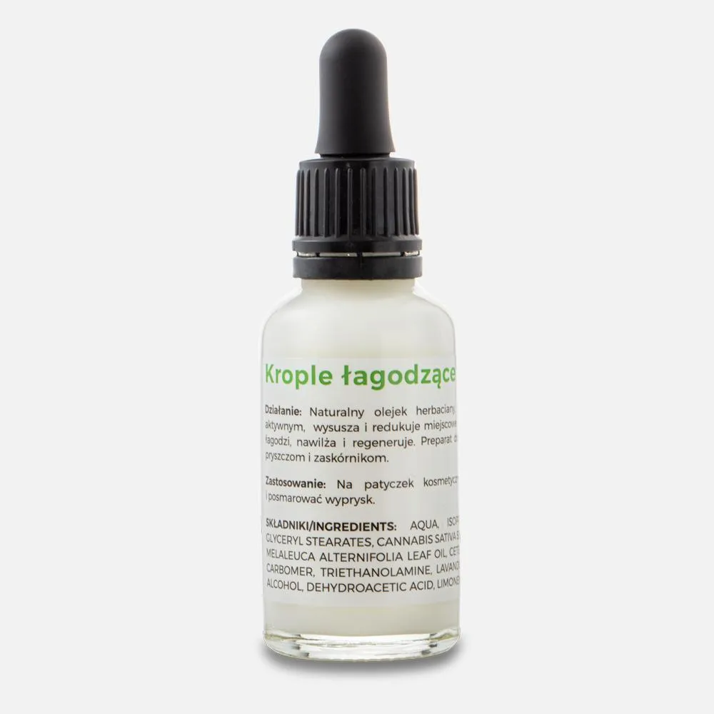 Krople łagodzące trądzik <br> 30 ml 1 Krople łagodzące trądzik <br> 30 ml