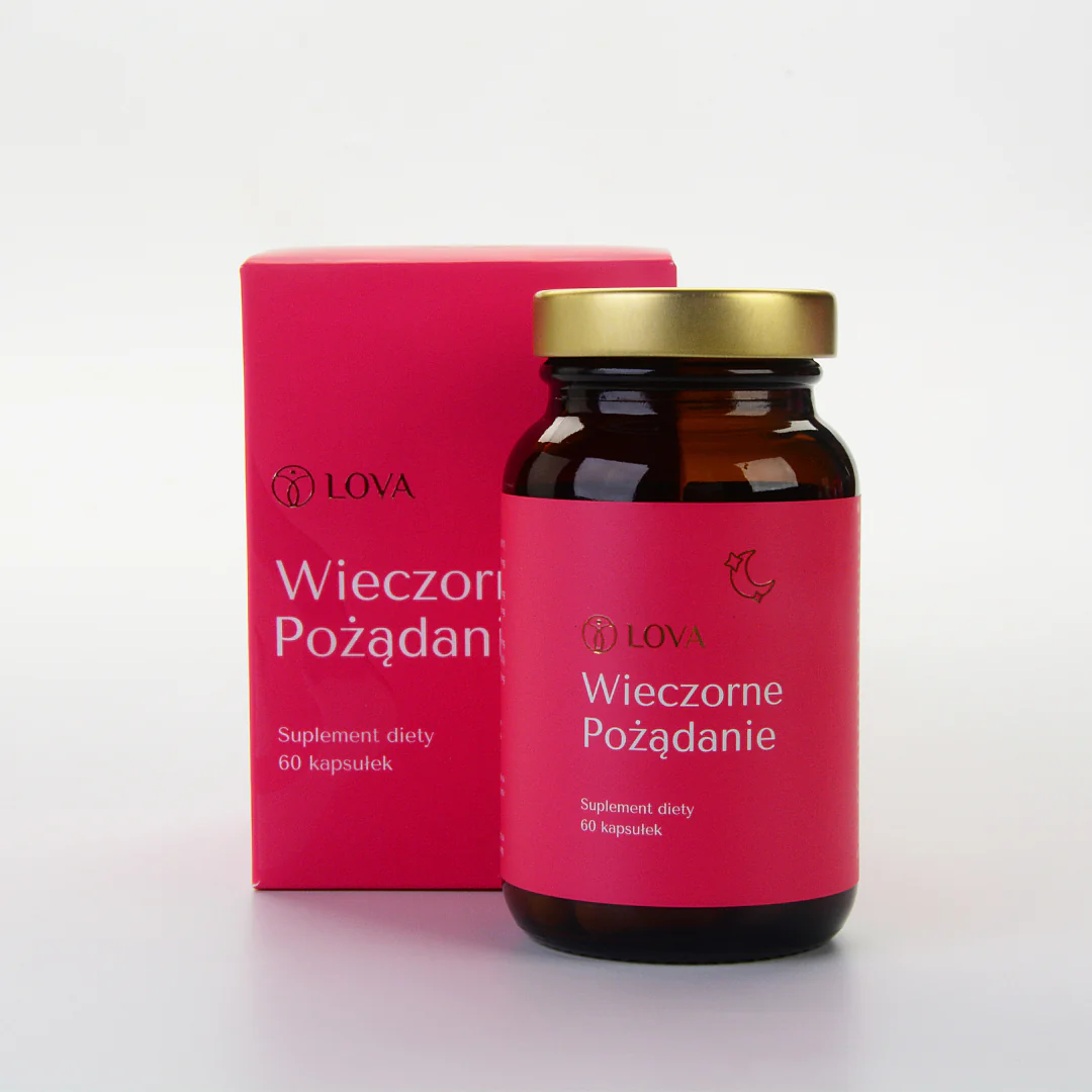 Wieczorne pożądanie | 60 kapsułek 1 Wieczorne pożądanie | Suplement diety na libido z kozieradką i damianą
