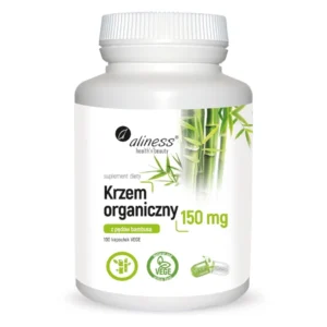 Krzem organiczny z pędów bambusa <br>100 kapsułek