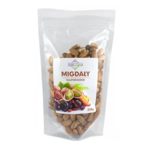 Migdały Kalifornijskie Naturalne  <br> 250 g