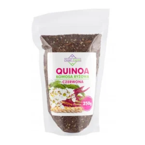 Quinoa Komosa ryżowa czerwona 250 g – superfoods od Soul-Farm | Źródło białka i żelaza w Twojej kuchni