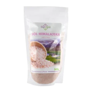 Sól Himalajska Różowa drobnoziarnista <br> 500 g
