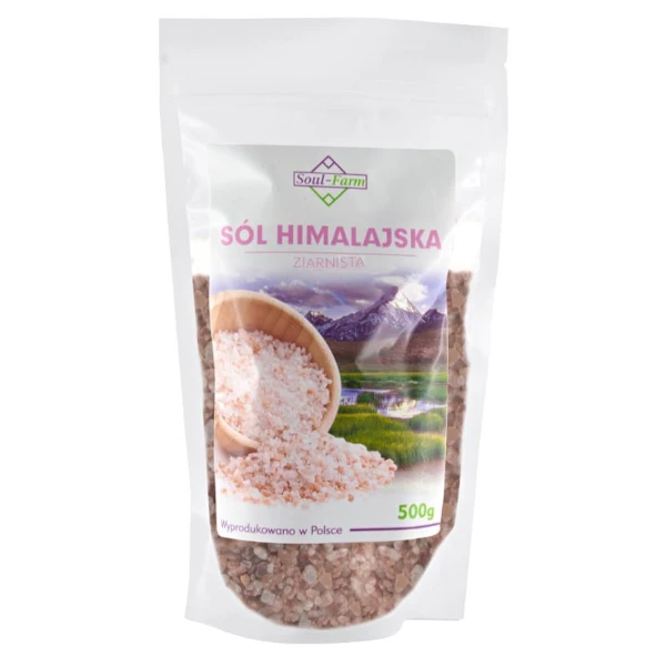 Sól Himalajska Różowa (gruba) <br> 500 g 1 Sól Himalajska Różowa (gruba) <br> 500 g