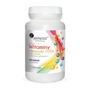 Witaminy i minerały z żeń-szeniem <br>120 tabletek