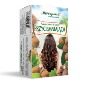 Płukanka ziołowa do włosów przyciemniająca