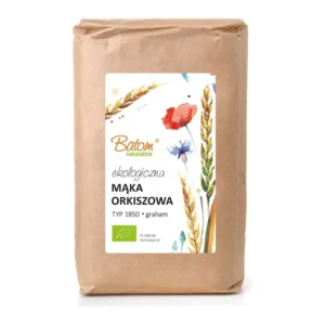 BIO Mąka Orkiszowa Graham Typ 1850 1kg – Pełnia Natury dla Twojego Zdrowia