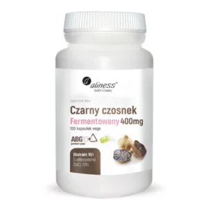 Czarny czosnek fermentowany ABG10+ <br> 100 kapsułek