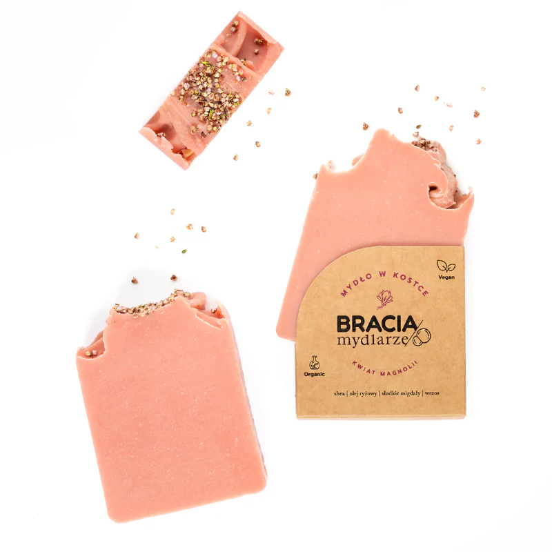Kwiat magnolii <br> mydło różane 120 g 2 Kwiat magnolii <br> mydło różane 120 g - obrazek 2