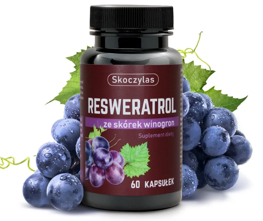 Resweratrol <br> 60 kapsułek 1 Resweratrol <br> 60 kapsułek