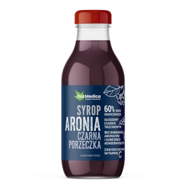 Syrop Aronia Czarna Porzeczka <br> 300 ml 1 Syrop Aronia Czarna Porzeczka <br> 300 ml