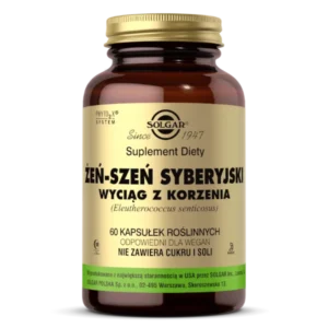 Żeń-szeń syberyjski | 60 kapsułek