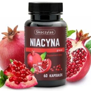 Niacyna z granatem <br> 60 kapsułek