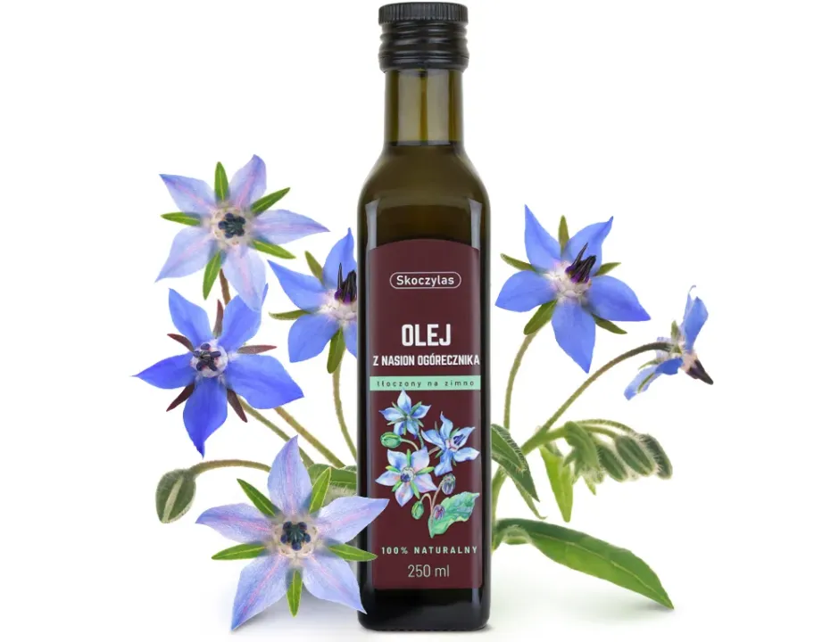 Olej z nasion ogórecznika <br> 250 ml 1 Olej z nasion ogórecznika <br> 250 ml