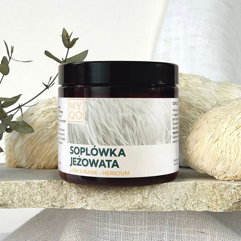 Soplówka jeżowata <br> 90 kapsułek 1 Soplówka jeżowata <br> 90 kapsułek