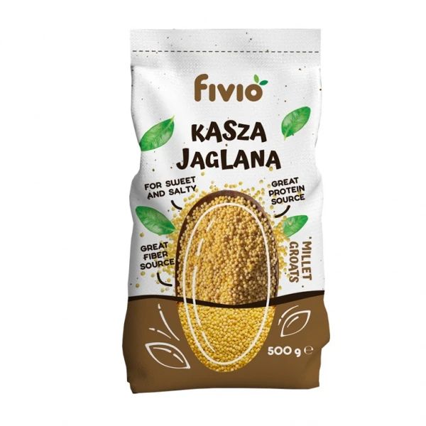 Kasza jaglana 500g 1 Kasza jaglana Fivio 500g