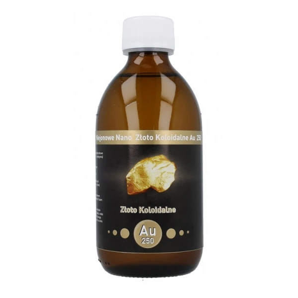 Koloid złota 25 PPM <br> 300 ml 1 Koloid złota Vitacolloids 25ppm - 300ml