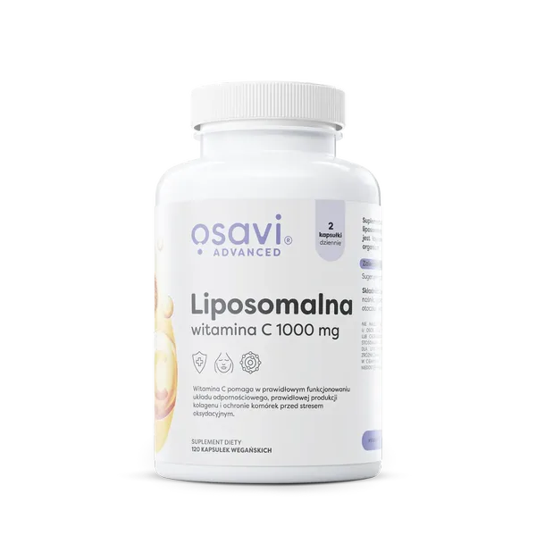 Liposomalna Witamina C 1000 mg | 60 kapsułek 1 Liposomalna Witamina C 1000 mg | 60 kapsułek