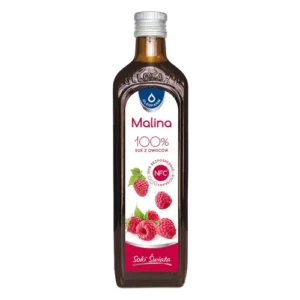 Malina 100% sok z owoców malin<br> 490 ml