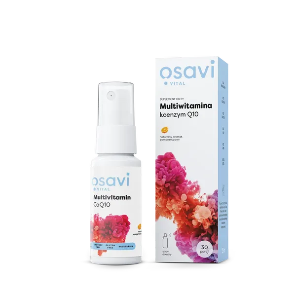 Multiwitamina + Koenzym Q10 | Spray 25 ml 1 Multiwitamina, Koenzym Q10 - 25 ml spray