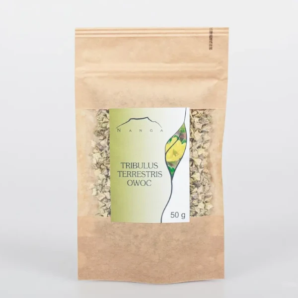 Buzdyganek naziemny | Owoce rozdrobniony 50 g 1 Buzdyganek naziemny 50g – naturalne wsparcie libido i witalności | Tribulus terrestris marki Nanga