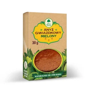 Anyż gwiazdkowy mielony 30 g – aromatyczna przyprawa z serca natury | Dary Natury