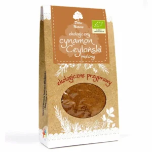 Cynamon cejloński mielony EKO 50 g – aromatyczna przyprawa premium | Naturalna jakość BIO