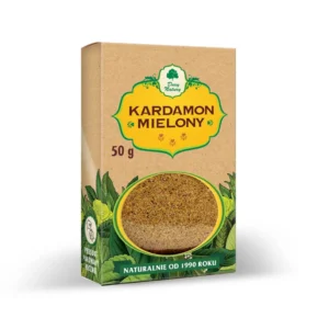 Kardamon mielony 50g | Aromatyczna przyprawa premium z ajurwedy