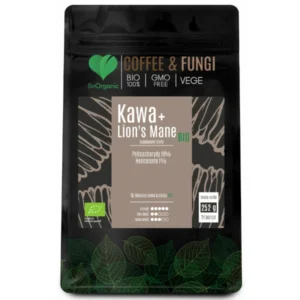BeOrganic Arabica + Lion’s Mane BIO | Kawa z Grzybami Funkcjonalnymi