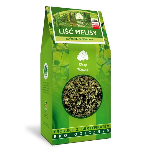 Melisa liść EKO | 100 g 1 Melisa liść EKO 100 g | Naturalne wsparcie dla relaksu i trawienia