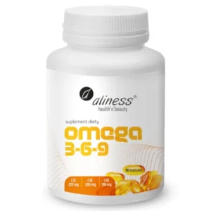 Aliness Omega 3-6-9 | Naturalne NNKT dla serca i mózgu