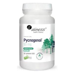 Pycnogenol® 65% 50 mg | Naturalna ochrona antyoksydacyjna – 60 tabletek VEGE