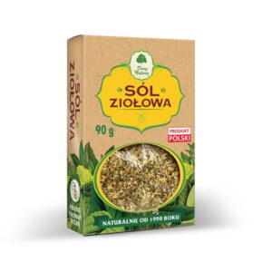 Sól ziołowa 90 g Dary Natury – Naturalna przyprawa z polskich ziół | Zdrowa alternatywa dla tradycyjnej soli
