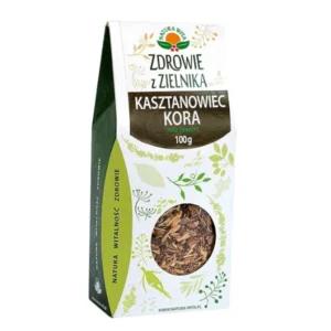 Kasztanowiec Kora 100 g | Naturalne wsparcie dla naczyń krwionośnych