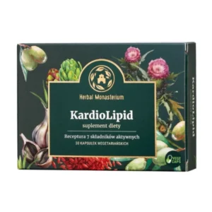 Suplement diety z czarnym czosnkiem i czerwonym ryżem 30 kaps. – Herbal Monasterium