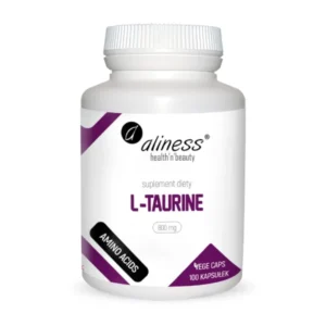L-Taurine 800 mg Aliness | Codzienne wsparcie w naturalnej formie